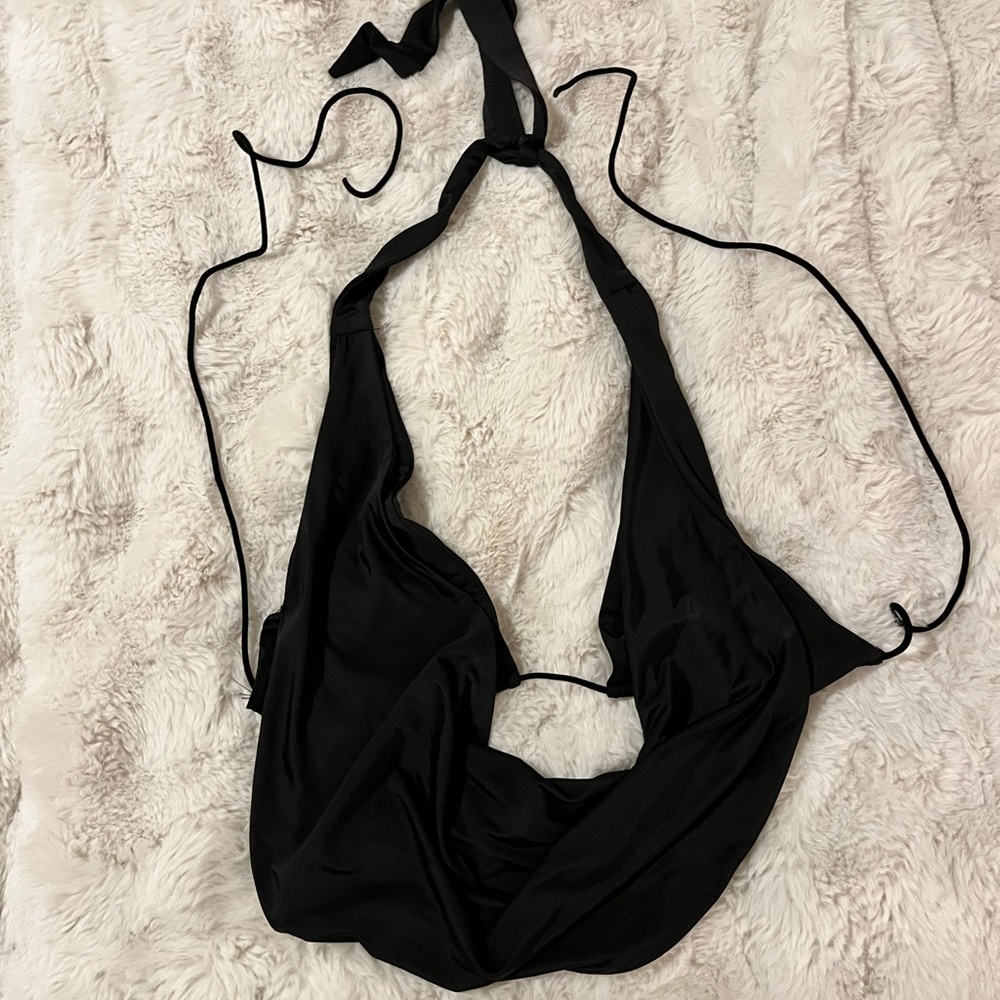Edikted Black Halter Top
